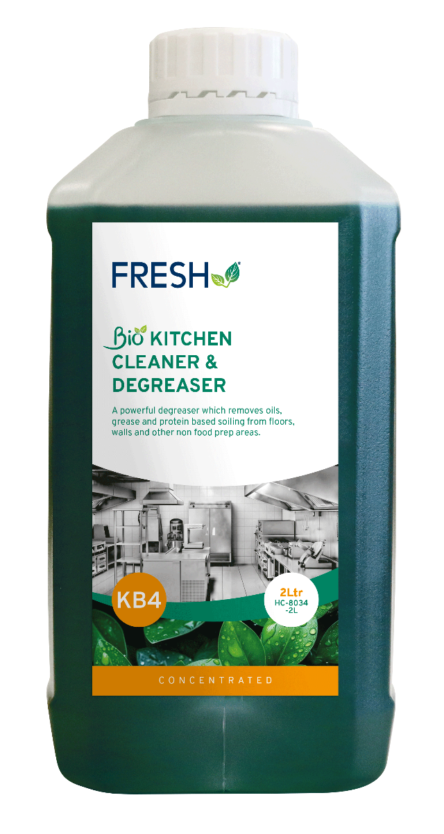KB4 Fresh-Bio Kitchen Degreaser Concentrate 2 litre - Case 2 | Shop ...