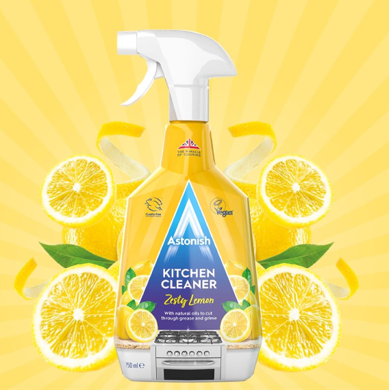 Astonish Kitchen Cleaner Zesty Lemon 750ml Each Shop