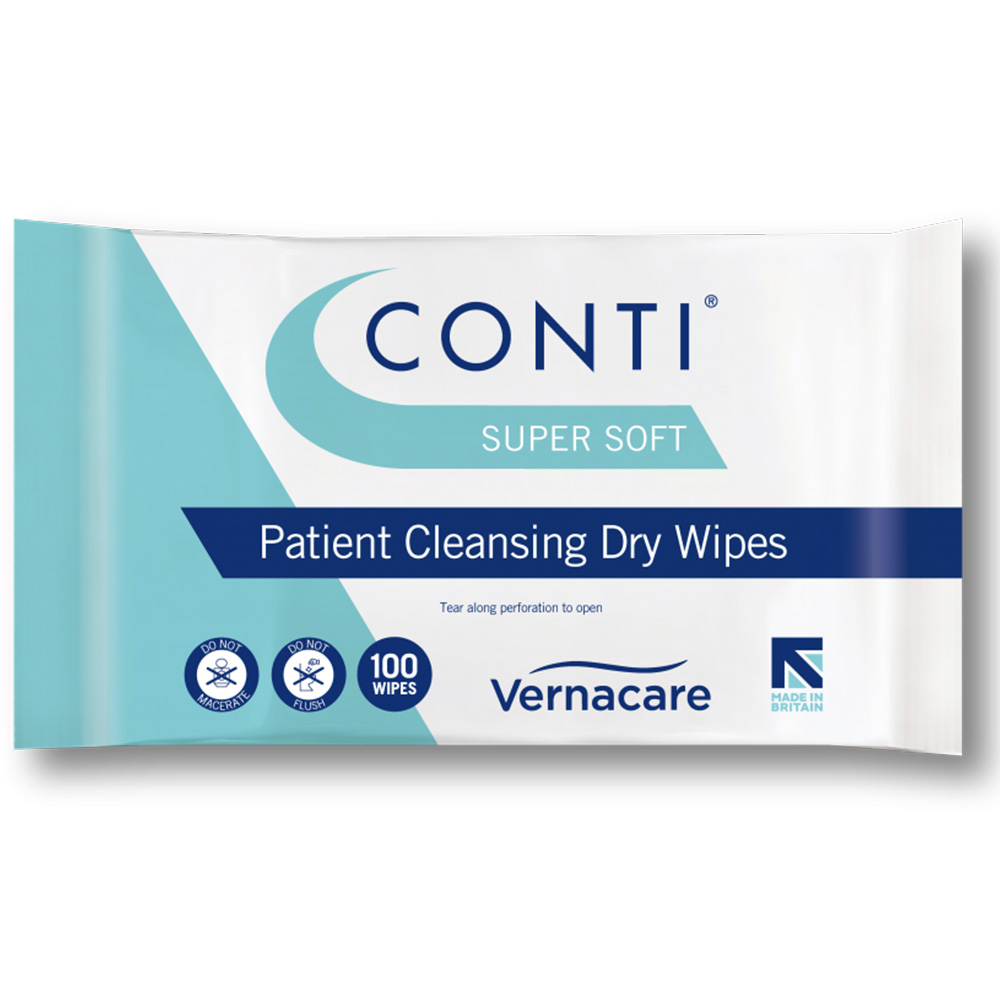 Conti Super Soft Skin Cleansing Dry Wipes Shop Countrywide Healthcare