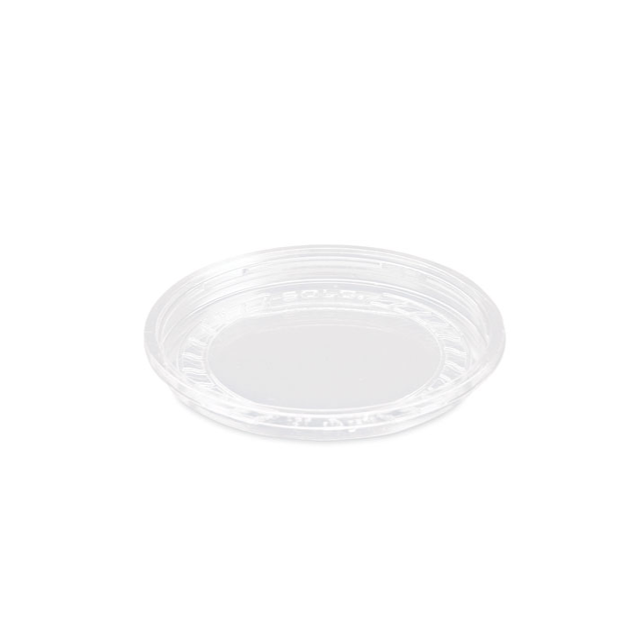 8oz Clear Plastic Pot & Lid - Pack of 500