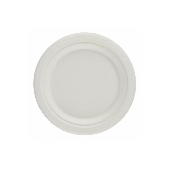 9" Bagasse Round Plate - Case 500