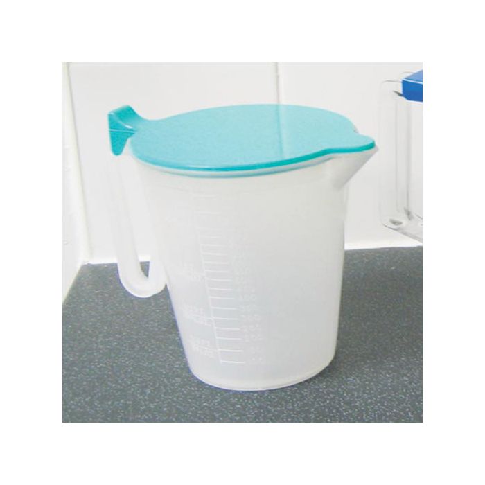 Polycarbonate Jug - Aqua Lid - 1Ltr