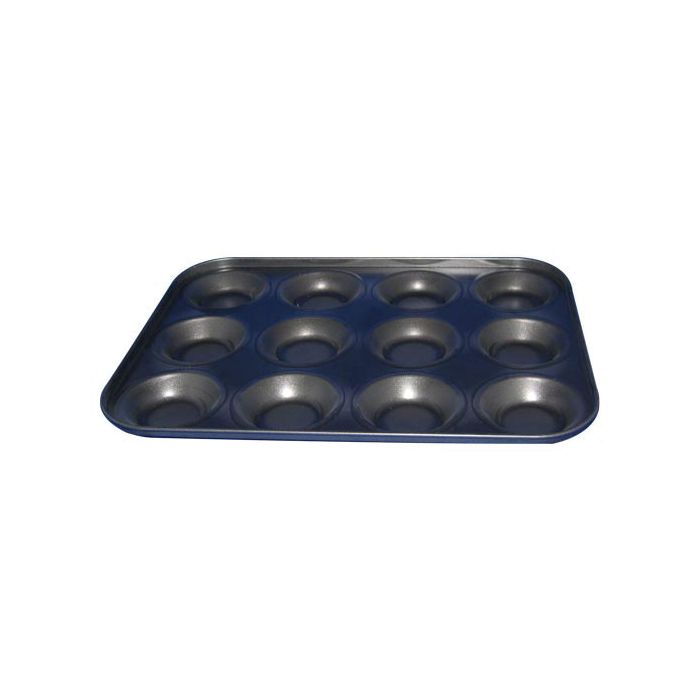 Bun Yorkshire Pudding Tin - 12 Cup Non Stick