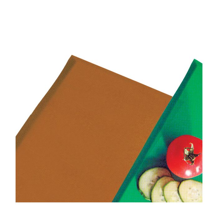 High Density Poly Chopping Board - 46 x 30 x 1.2cm - Brown
