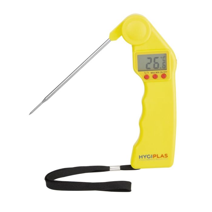 
Easytemp Pocket Thermometer Yellow - Each

