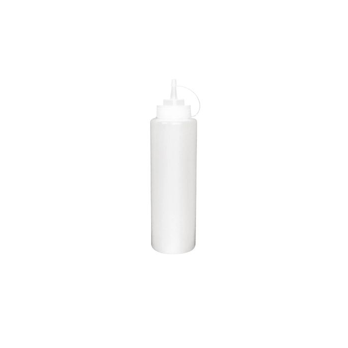 Clear Squeezy Sauce Bottle 12Oz - Each