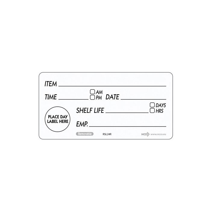Shelf Life Labels