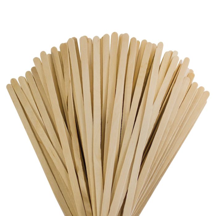 Wooden Drink Stirrers - 12.7cm