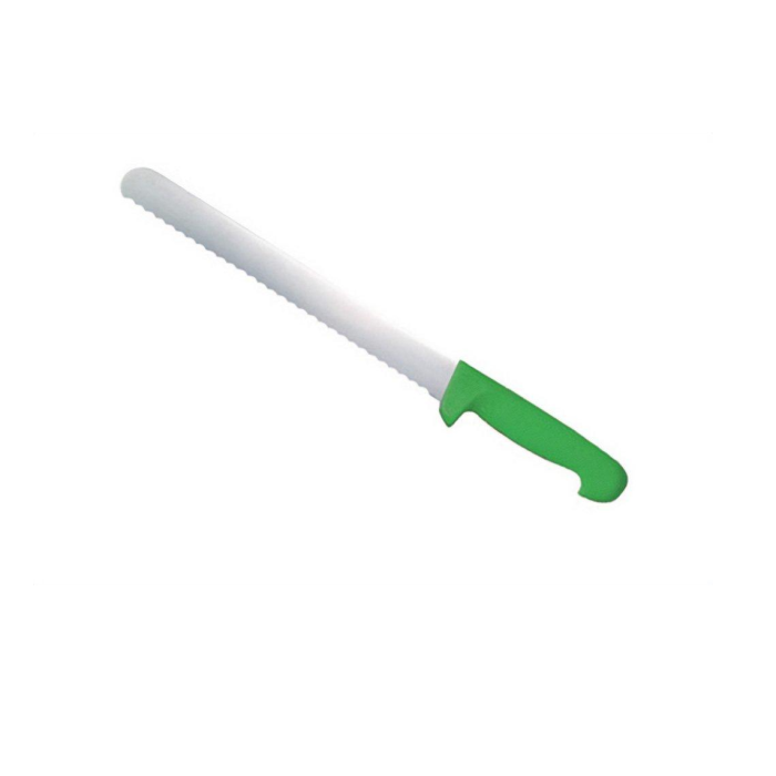 Carving Knife 30cm Green (serrated)
