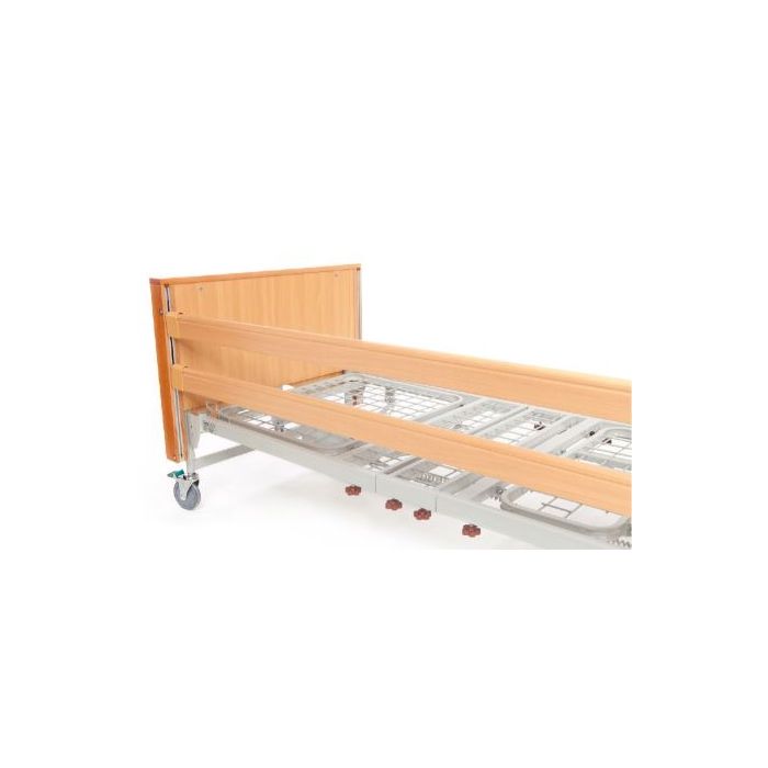 Alerta 20cm Side Extensions Rails - Oak - Set of 4