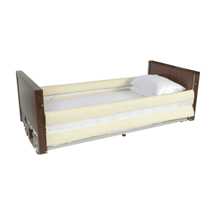 Alerta 2-Bar Mesh Bed Rail Bumper - Zip Fasten - Pair of 2