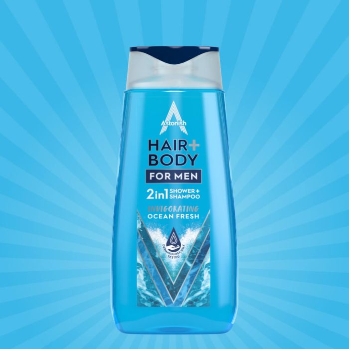 Astonish 2 in 1 Hair & Body for Men (400ml) - Case of 12