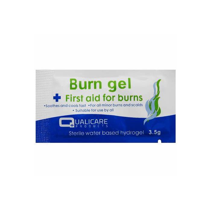 Qualicare Burns Gel Burn Blots - 3.5g - Pack 25