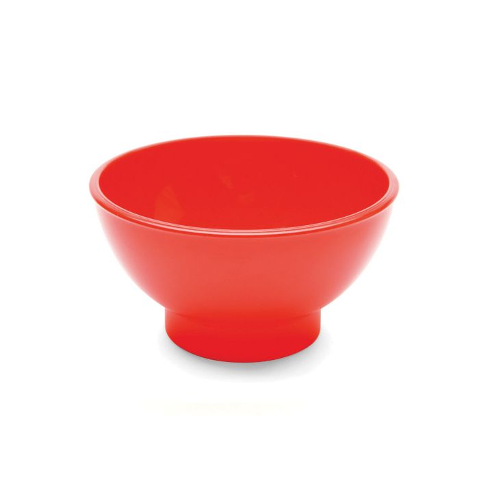 Polycarbonate Round Snack Dish - Red