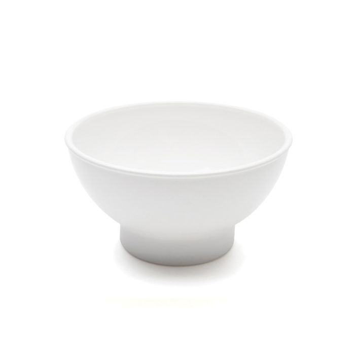 Polycarbonate Round Snack Dish - White