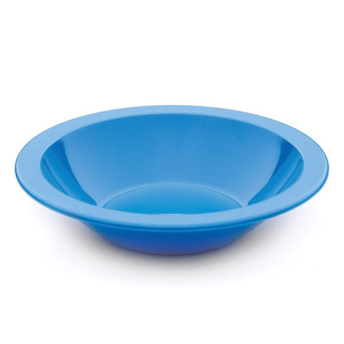 Polycarb Bowl Narrow Rim Med Blue - Each