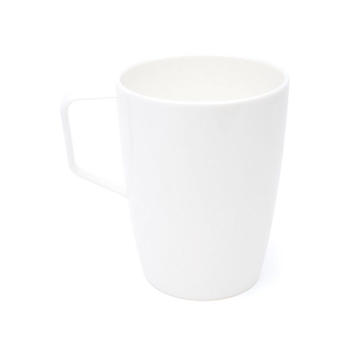 Beaker with Handle - White