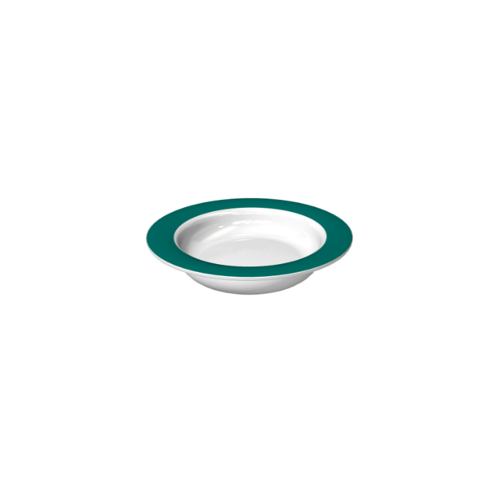 Teal Sloped Base Bowl