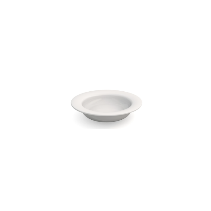 White Sloped Base Bowl