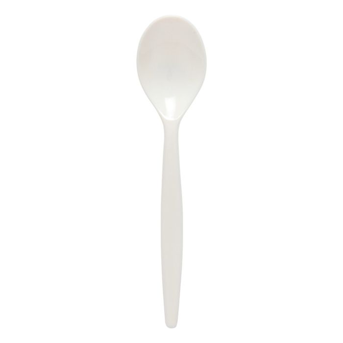 Dessert Spoon - White