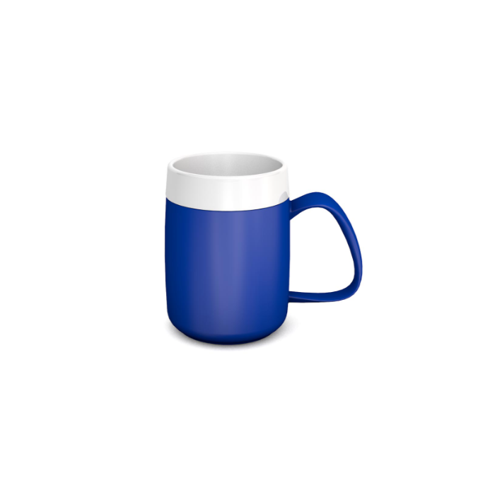 Blue Internal Cone One Handled Mug 