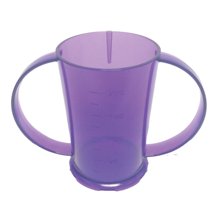 CoPolyester 2 Handled Beaker Purple - EACH