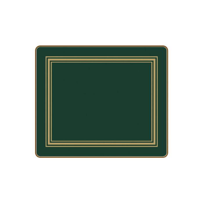Green Table Mat - 23 x 19cm