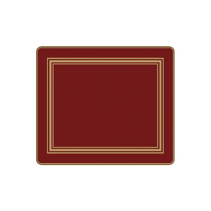 Red Table Mat - 23 x 19cm