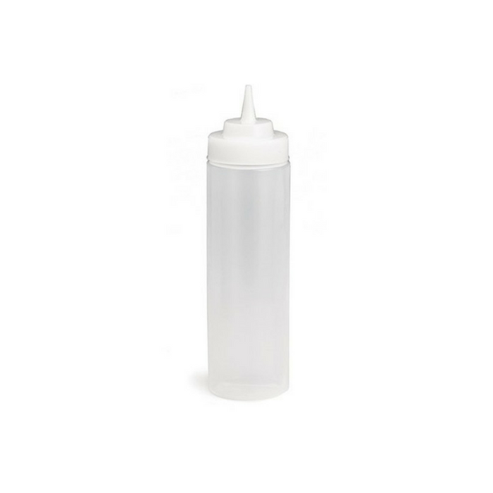  Clear Squeezy Sauce Bottle 8oz