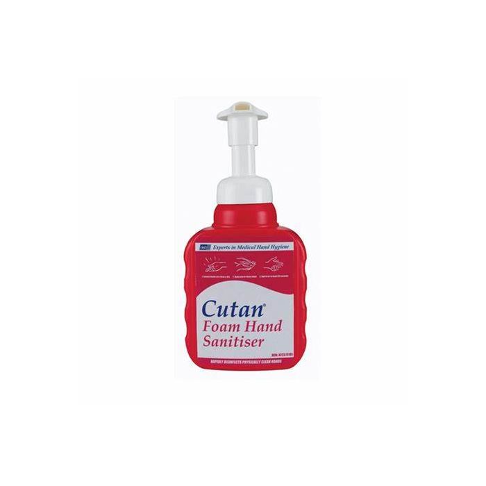 Cutan Foam Hand Sanitiser 400ml  -  Case of 12
