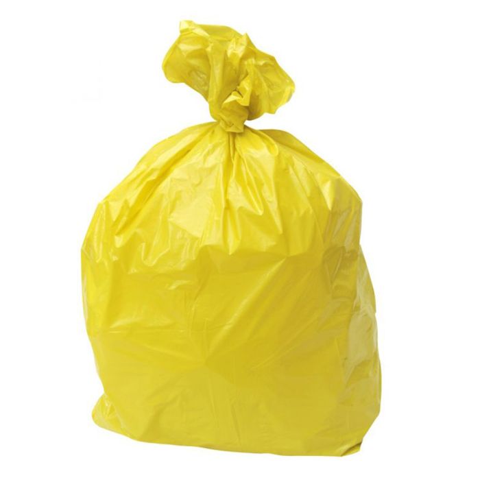 Yellow Refuse Sack - Case Of 200