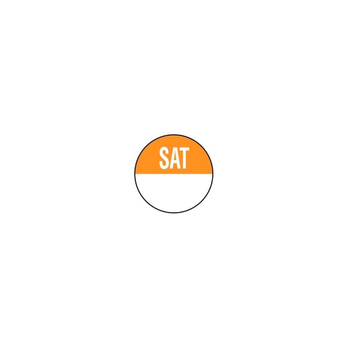 Day Dot Sat - Roll of 1000