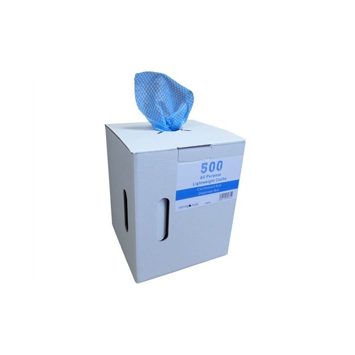 All Purpose Wipes Roll Box - Blue