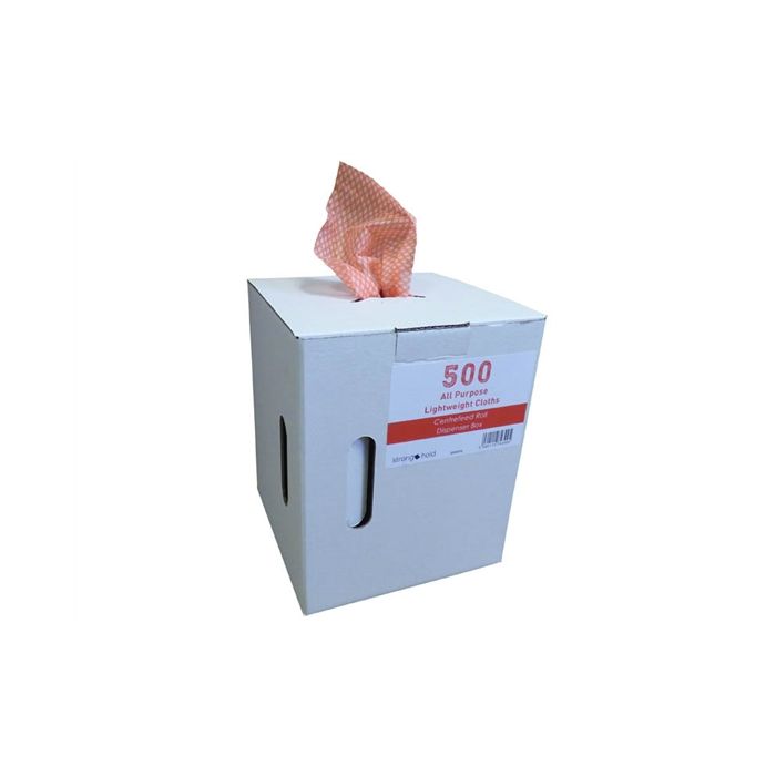 All Purpose Wipes Roll Box - Red