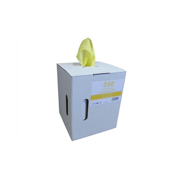 All Purpose Wipes Roll Box - Yellow