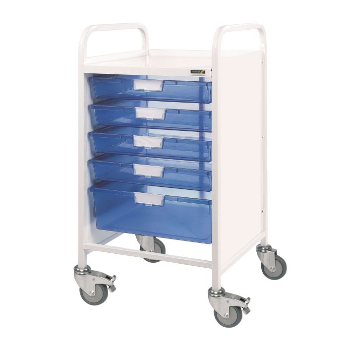 Vista 50 Trolley - 4 Single/1 Double Trays - EACH