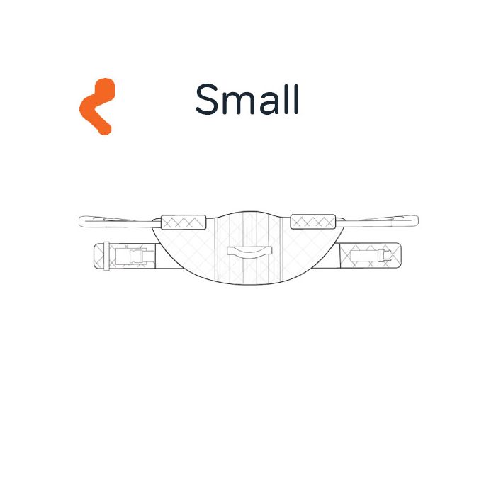 Stand-Aid Sling Small Keyhole Clip