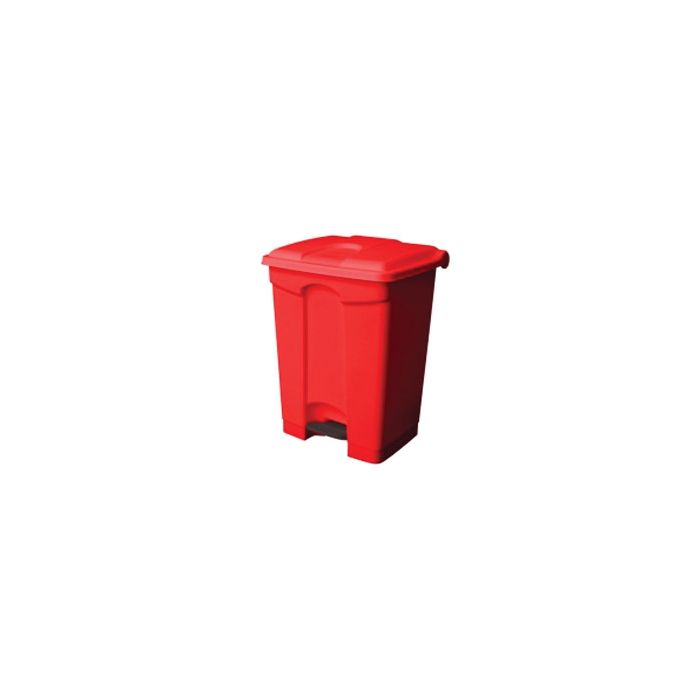 70Ltr Step on Bin - Red