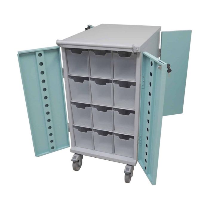 24/48 Compartment Trolley (535W x 1035H x 870D) - Each
