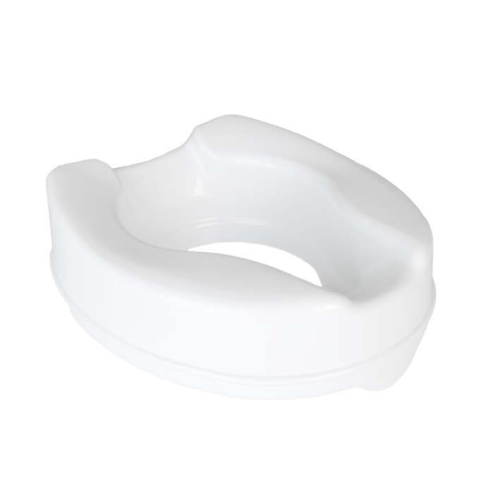 Raised Toilet Seat Without Lid (4") - Each