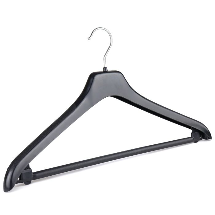 Wishbone Coat Hanger with Bar - Pack of 40