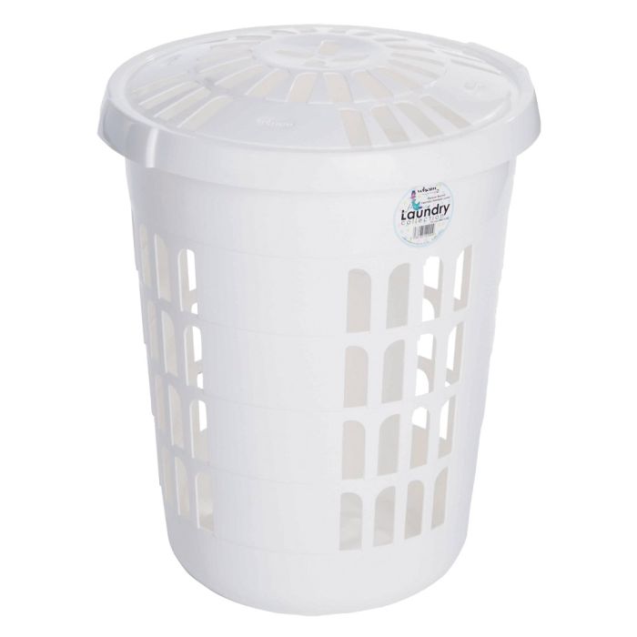 Alibaba Style Linen Basket & Lid