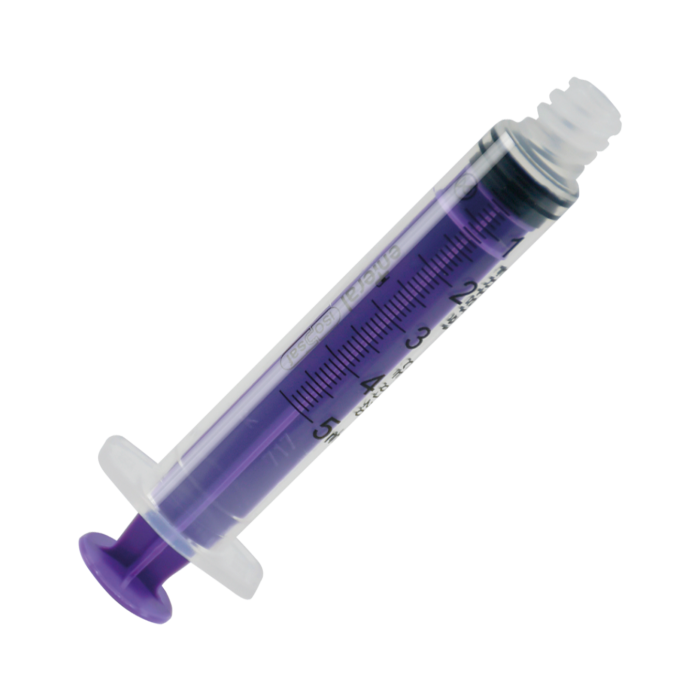 ENfit  5ML Syringe Single Use - box of 100