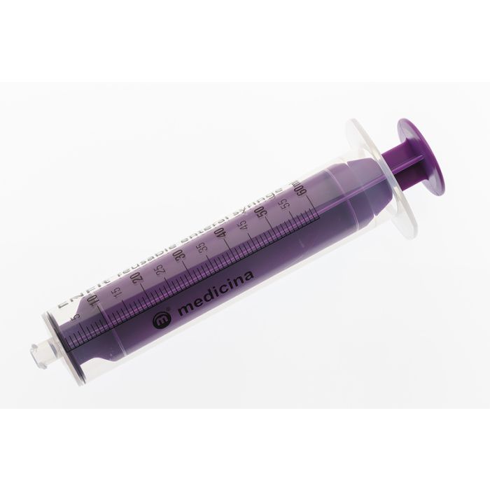 Enteral Syringe 60ml Female Luer  - Pack 60