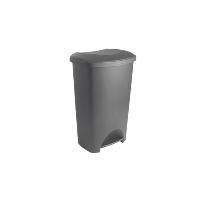 50 litre Pedal Bin - Metallic - EACH