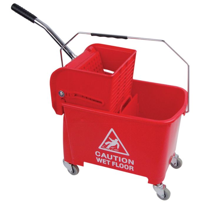 20Ltr Mop Bucket & Wringer - Red