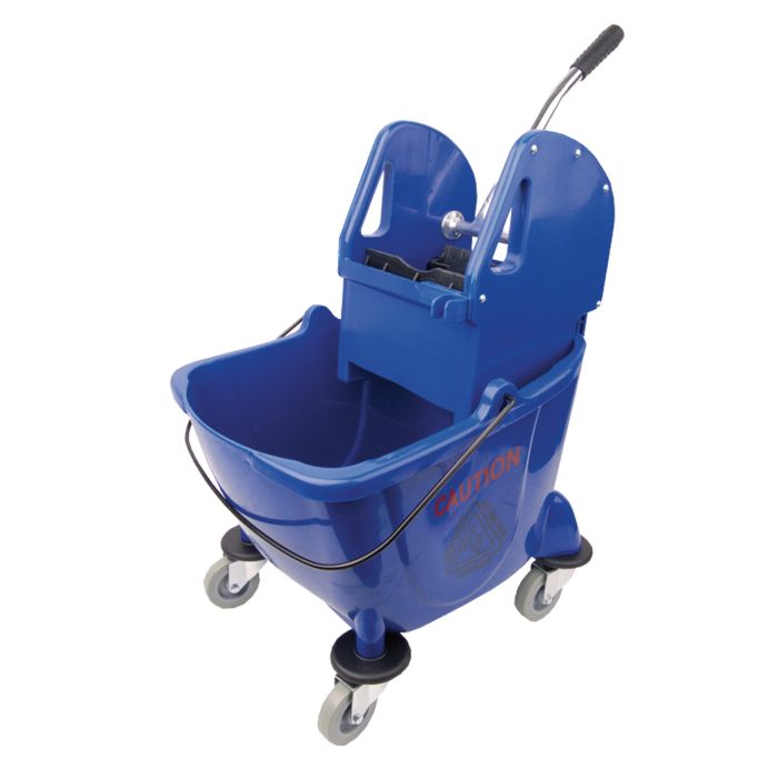 Kentucky Mop Bucket & Wringer Blue 25L - Each