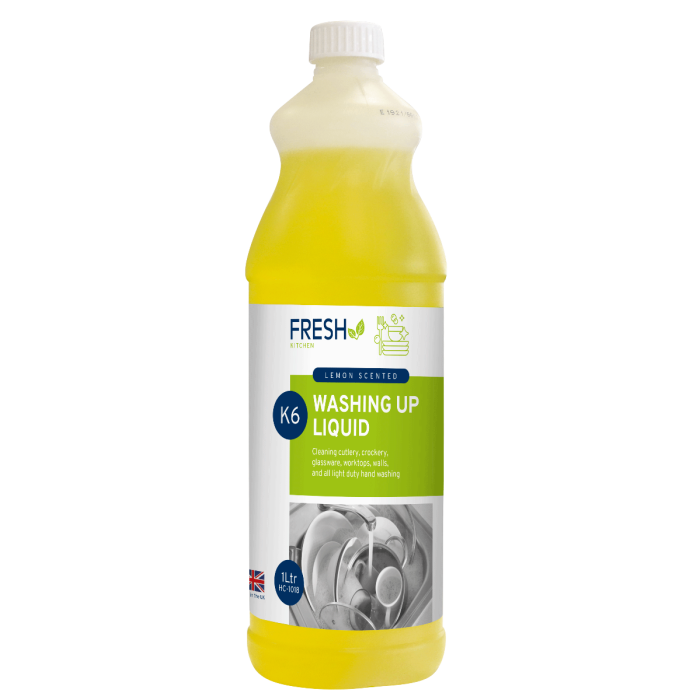 Fresh Lemon Washing Up Liquid 1Ltr