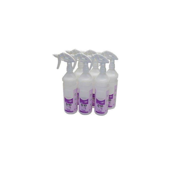 Bottle Kit 750ml Trigger Spray for Suma Bac D10 - pk 6