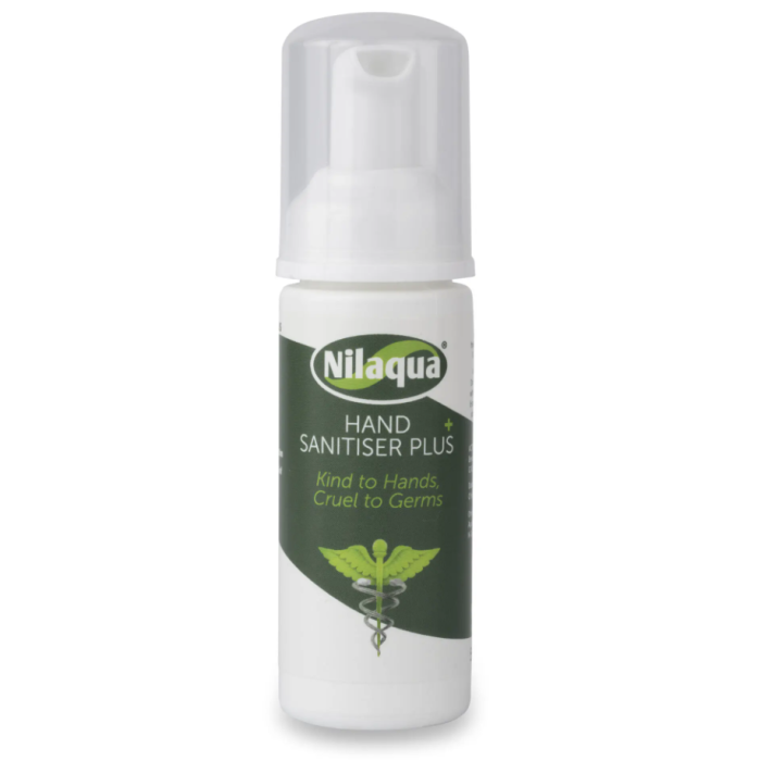 Nilaqua Sanitiser Plus Hand Sanitising Foam 50ml - Case of 24